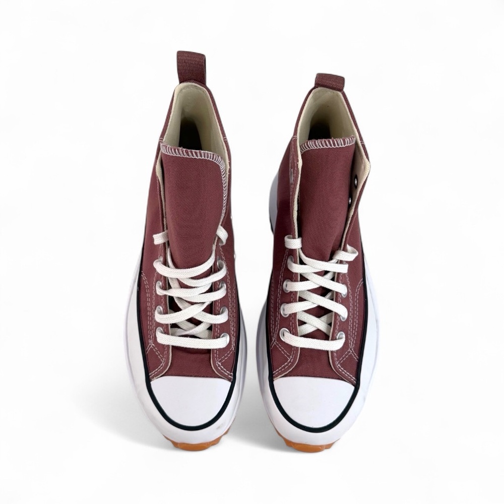 Converse Run Star Hike Hi Women's size 9 Burgundy - Picture 5 of 9